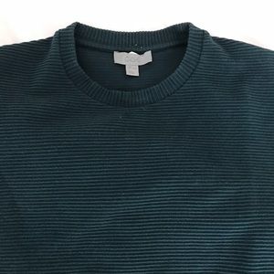 COS green/blue sweater, size Small